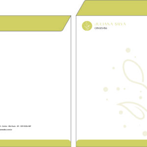 Envelope Saco 24x34cm Nutricionista Salta