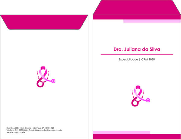 Envelope Saco 24x34cm Oncologia Osaka Envelope Saco 24x34cm Oncologia Osaka