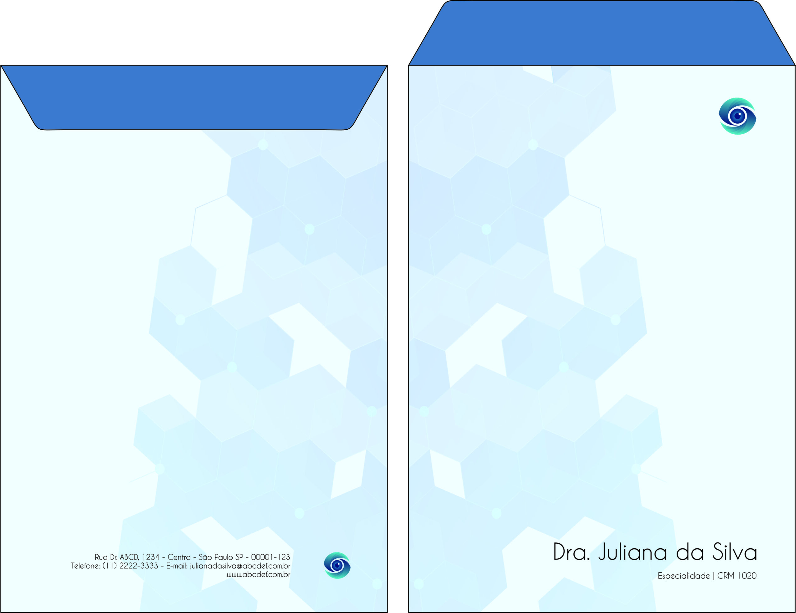 Envelope Saco 24x34cm Oftalmologia Visby