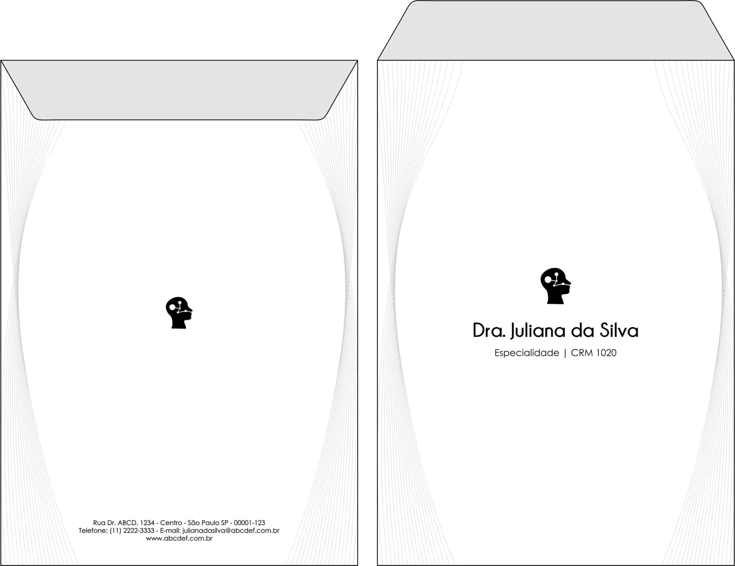 Envelope Saco 24x34cm Otorrinolaringologia Valencia