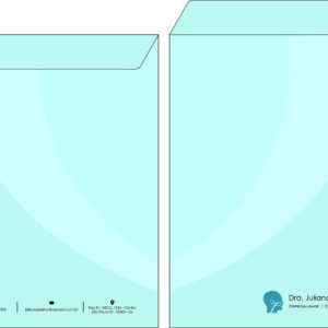 Envelope Saco 24x34cm Otorrinolaringologia Madrid