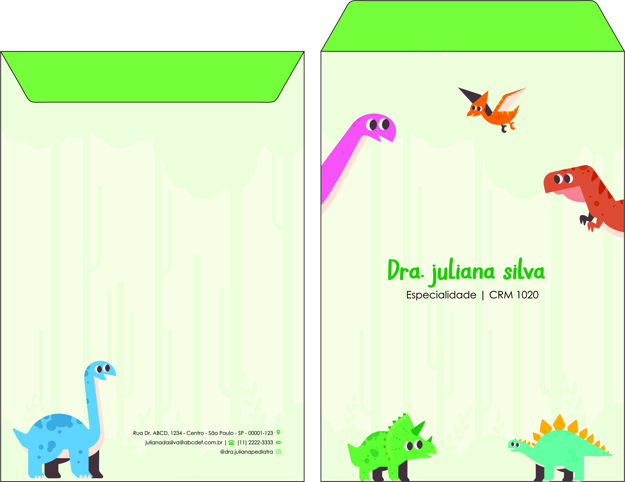Envelope Saco 24x34cm Pediatra Sopot
