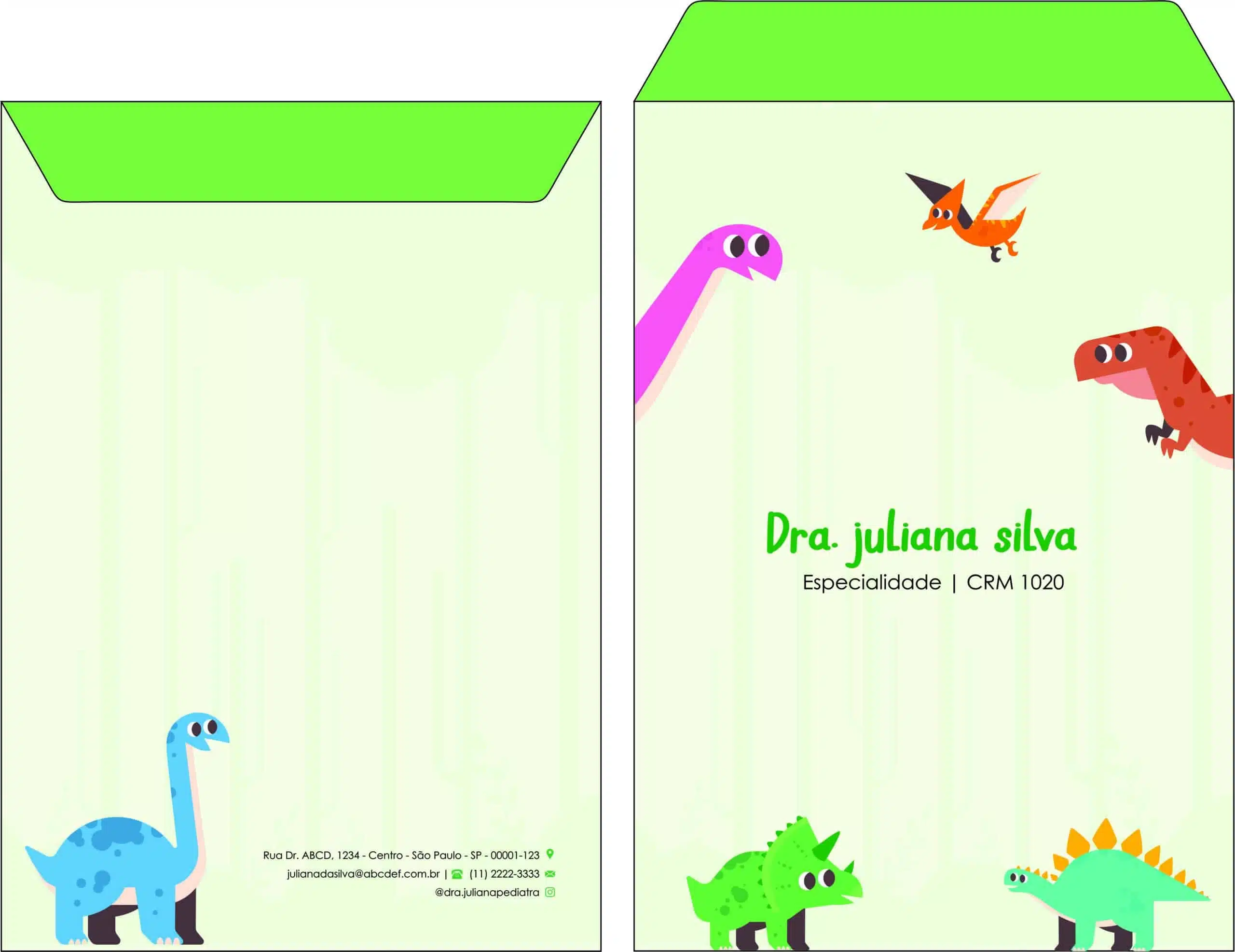 Envelope Saco 24x34cm Pediatra Sopot