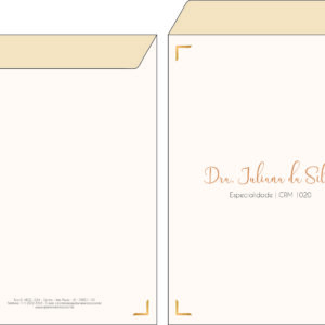 Envelope Saco 24x34cm Dermatologista Bristol