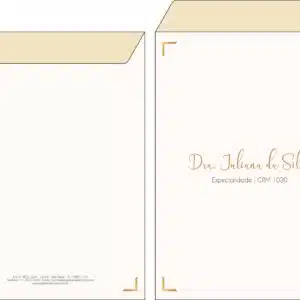 Envelope Saco 24x34cm Dermatologista Bristol