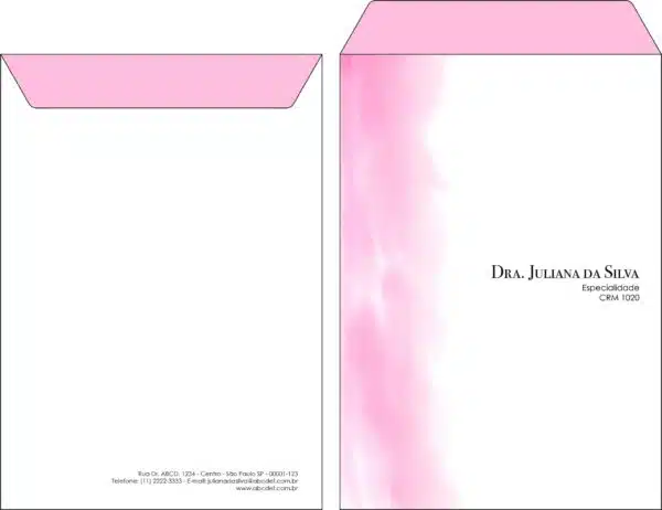 Envelope Saco 24x34cm Dermatologista Londres Envelope Saco 24x34cm Dermatologista Londres
