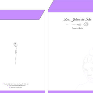 Envelope Saco 24x34cm Dermatologista Liverpool