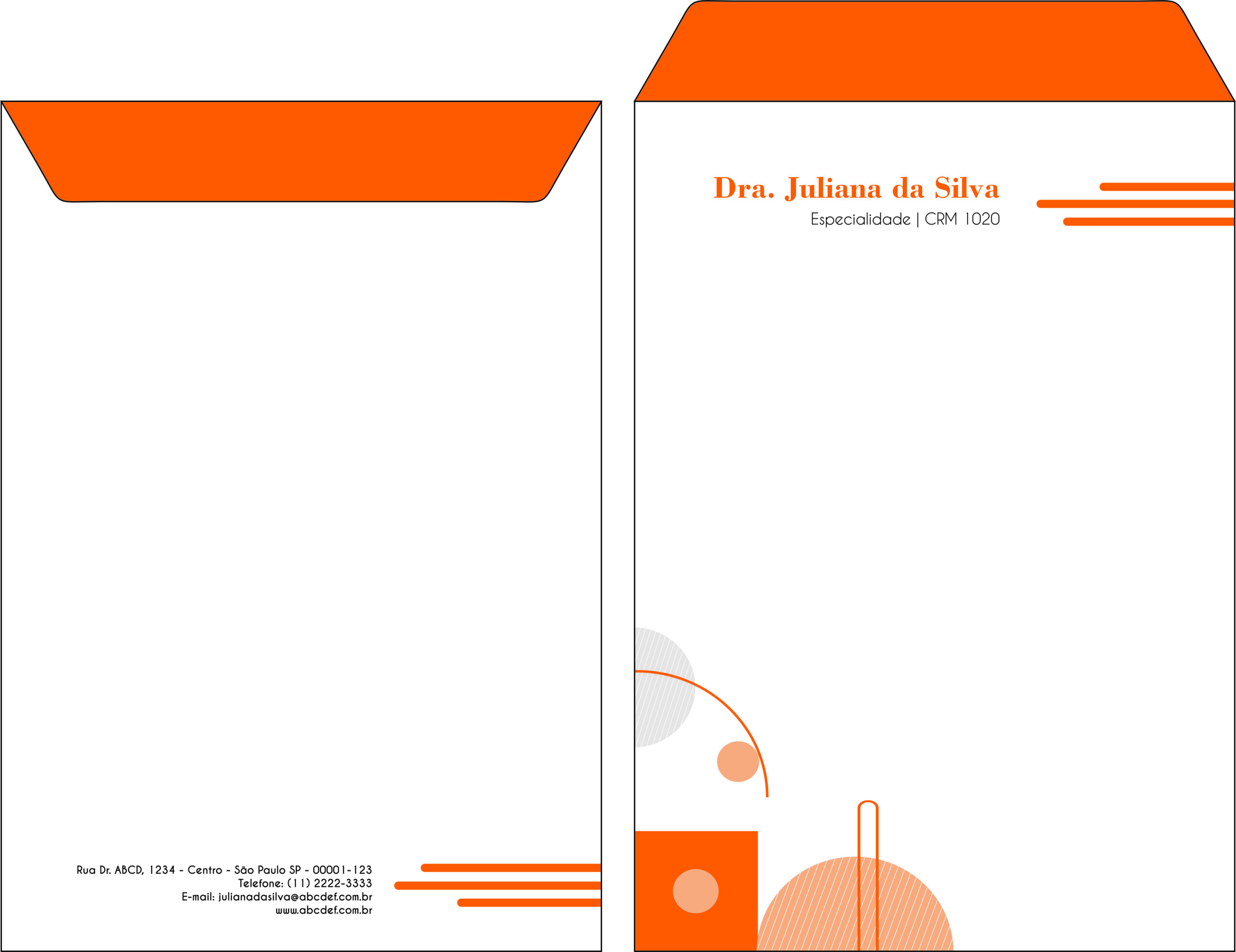 Envelope Saco 24x34cm Clínica Geral Guizé