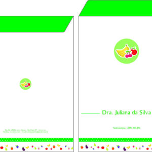 Envelope Saco 24x34cm Nutricionista Corrientes