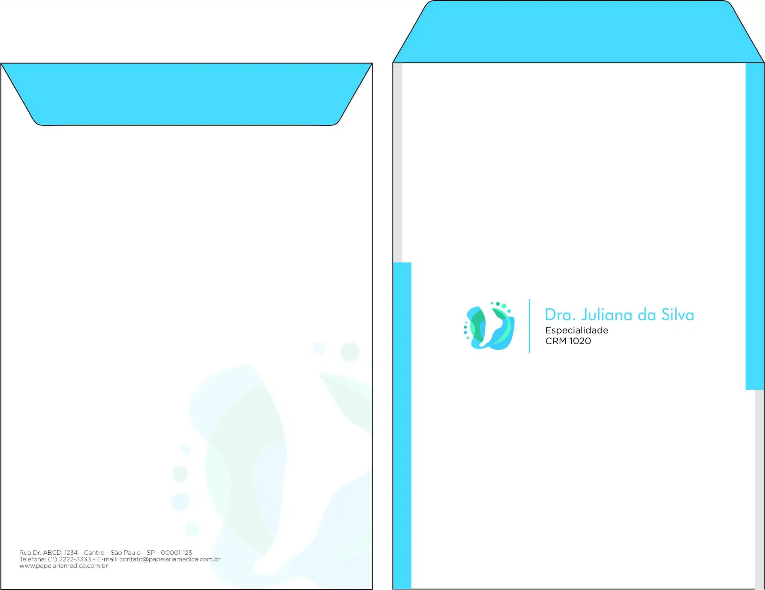 Envelope Saco 24x34cm Ortopedia Pireu