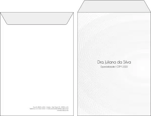 Envelope Saco 24x34cm Otorrinolaringologista Seville Envelope Saco 24x34cm Otorrinolaringologista Seville