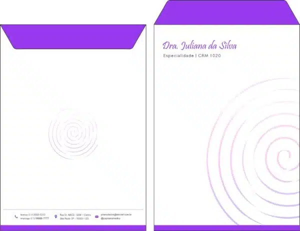 Envelope Saco 24x34cm Otorrinolaringologista Bilbao Envelope Saco 24x34cm Otorrinolaringologista Bilbao