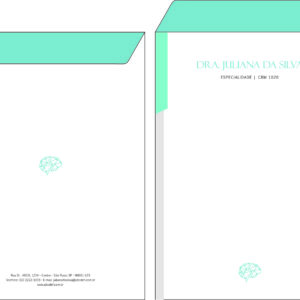 Envelope Saco 24x34cm Psiquiatra e Neurologista Leeds