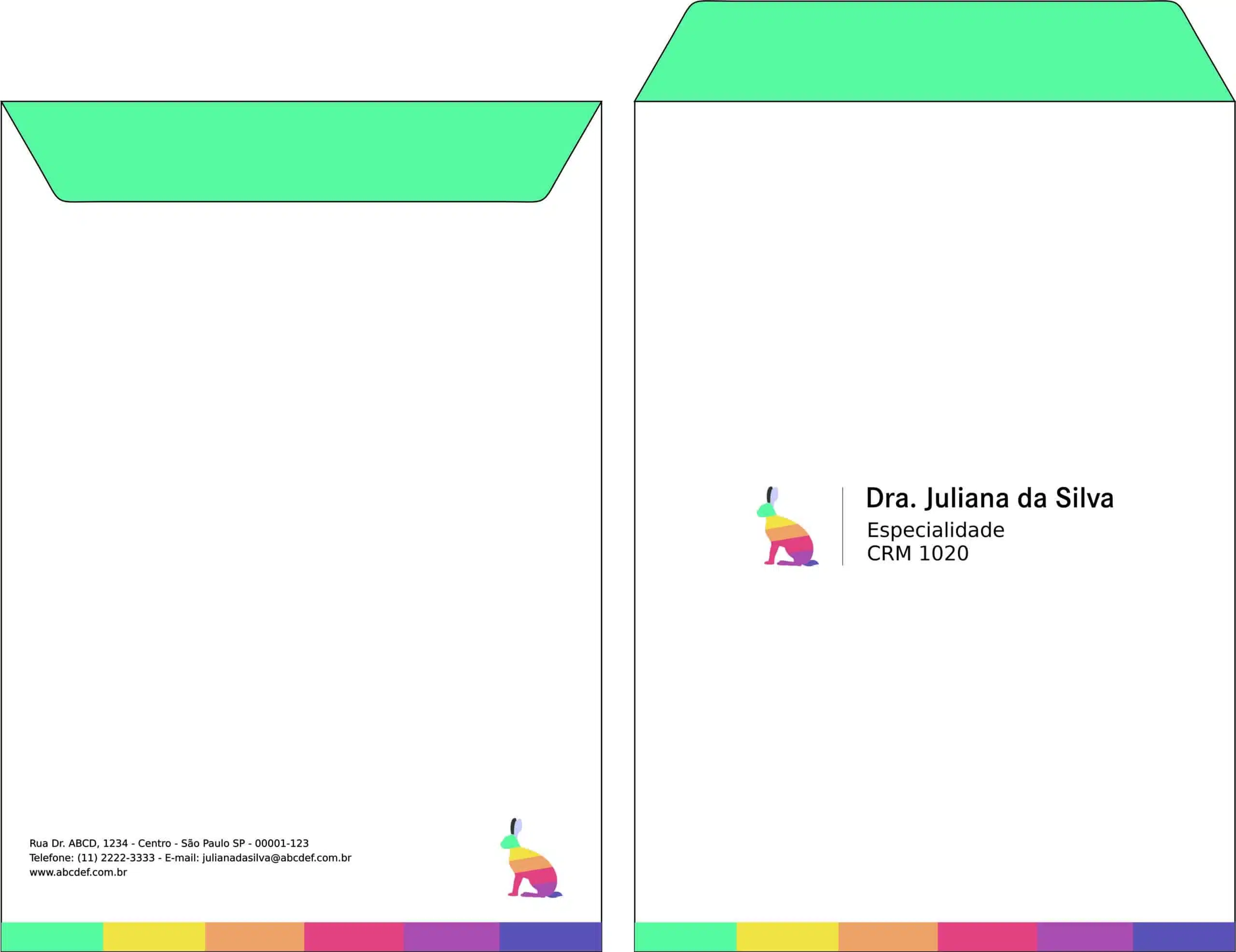 Envelope Saco 24x34cm Veterinário Viena