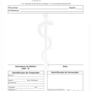 Receituário Controlado - Imagem 1