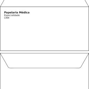 Envelope Ofício (Carta) Clínica Geral Minya