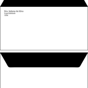 Envelope Ofício (Carta) Clínica Geral Qina