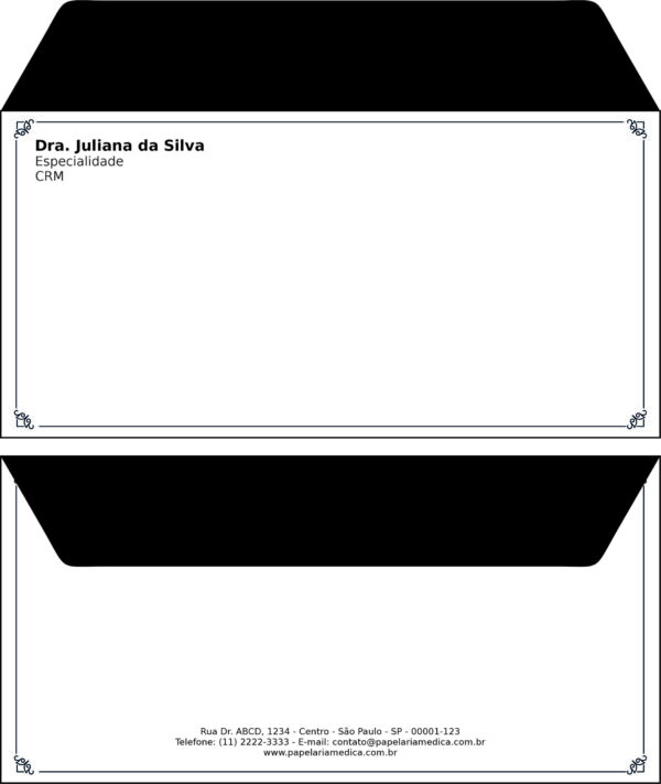 Envelope Ofício (Carta) Clínica Geral Tanta Envelope Ofício (Carta) Clínica Geral Tanta