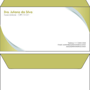 Envelope Ofício (Carta) Clínica Geral Porto Said