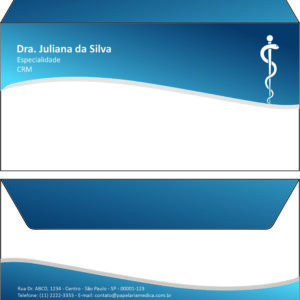 Envelope Ofício (Carta) Clínica Geral Hurghada