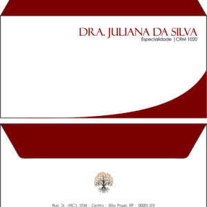 Envelope Ofício (Carta) Geriatria Malard