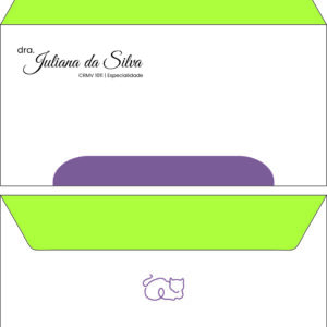 Envelope Ofício (Carta) Veterinário Liezen