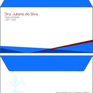 Envelope Ofício (Carta) Angiologia e Vascular Gante