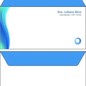 Envelope Ofício (Carta) Odontologia Nantes