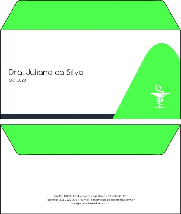 Envelope Ofício (Carta) Farmácia Falkirk Envelope Ofício (Carta) Farmácia Falkirk