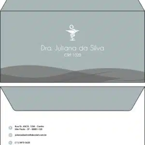 Envelope Ofício (Carta) Farmácia Glasgow