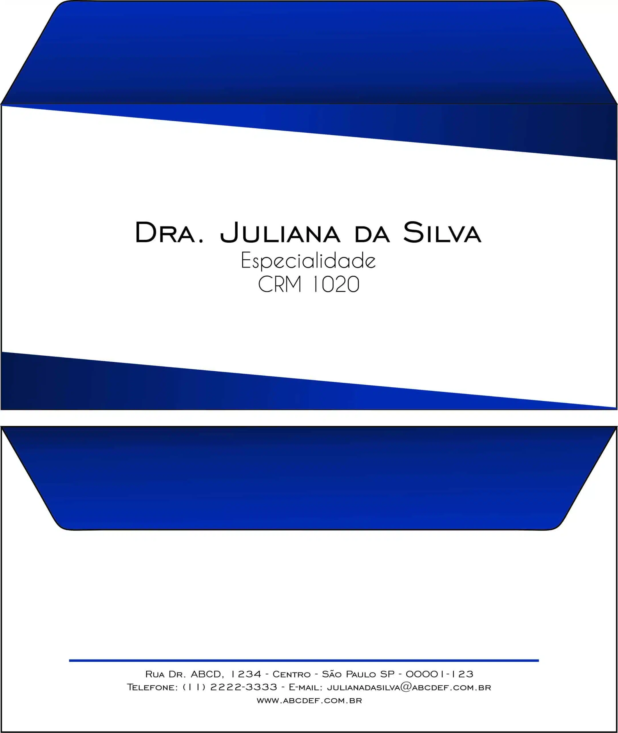 Envelope Ofício (Carta) Clínica Geral Latópolis