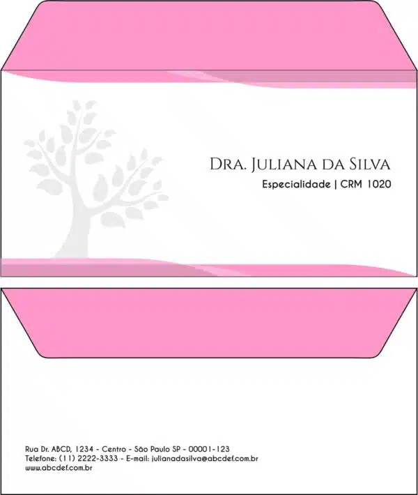 Envelope Ofício (Carta) Geriatria Carmânia Envelope Ofício (Carta) Geriatria Carmânia