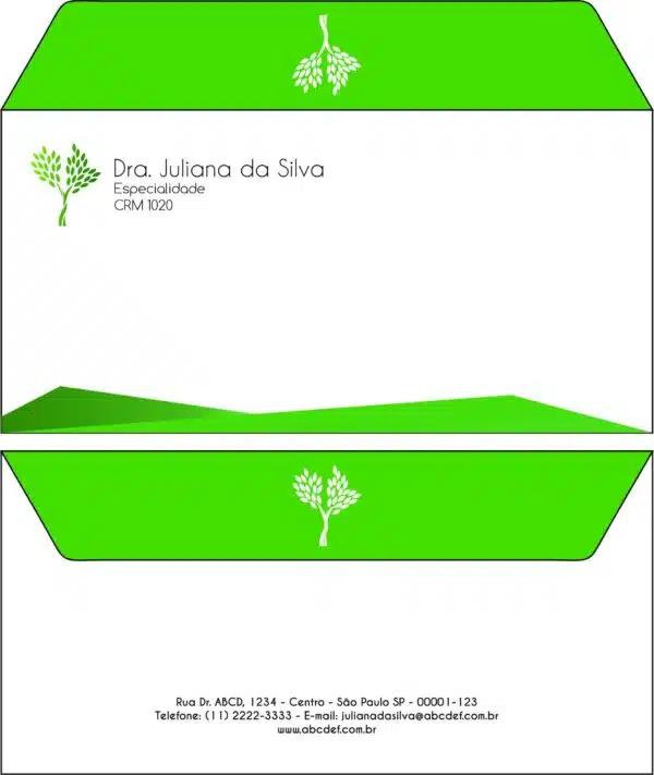 Envelope Ofício (Carta) Geriatria Amol Envelope Ofício (Carta) Geriatria Amol