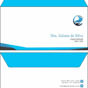 Envelope Ofício (Carta) Gastroenterologia São Petersburgo