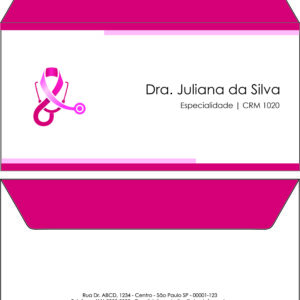 Envelope Ofício (Carta) Oncologia Osaka