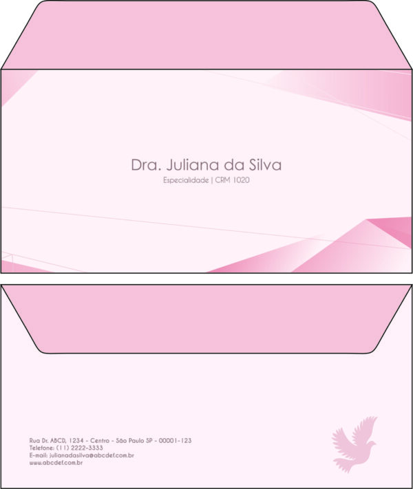 Envelope Ofício (Carta) Oncologia Tóquio Envelope Ofício (Carta) Oncologia Tóquio