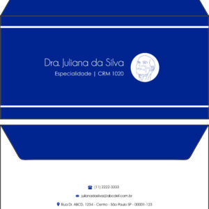 Envelope Ofício (Carta) Otorrinolaringologia Barcelona