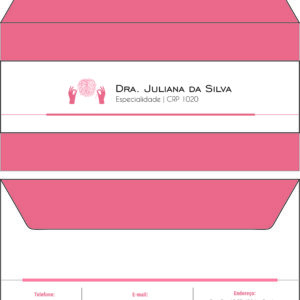 Envelope Ofício (Carta) Psicológico Dresden
