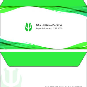 Envelope Ofício (Carta) Psicológico Colônia