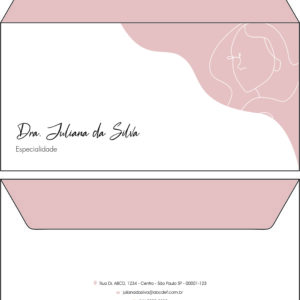 Envelope Ofício (Carta) Dermatologista Derby