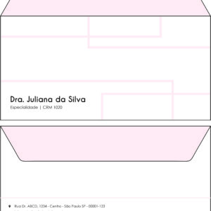 Envelope Ofício (Carta) Dermatologista Ripon