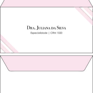 Envelope Ofício (Carta) Dermatologista Burford