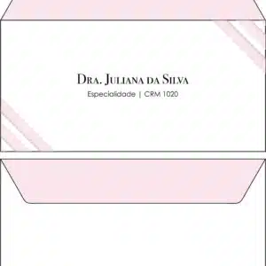 Envelope Ofício (Carta) Dermatologista Burford