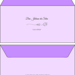Envelope Ofício (Carta) Dermatologista Liverpool