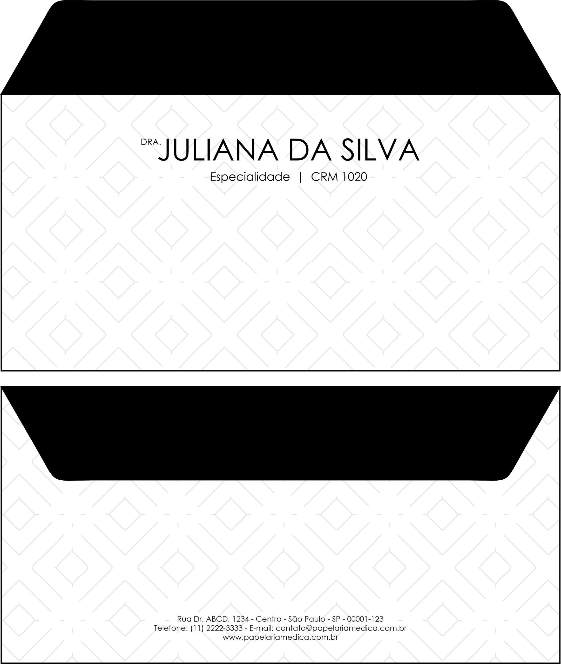 Envelope Ofício (Carta) Clínica Geral Cairo