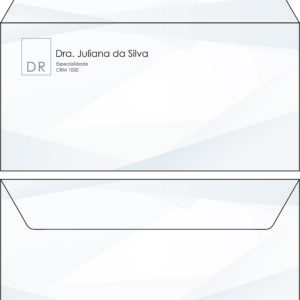 Envelope Ofício (Carta) Clínica Geral Alexandria