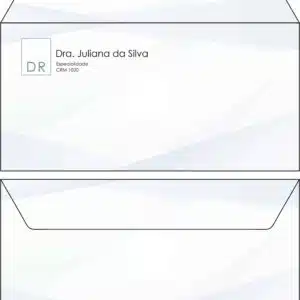 Envelope Ofício (Carta) Clínica Geral Alexandria