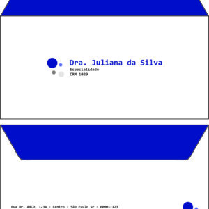 Envelope Ofício (Carta) Clínica Geral Assuã