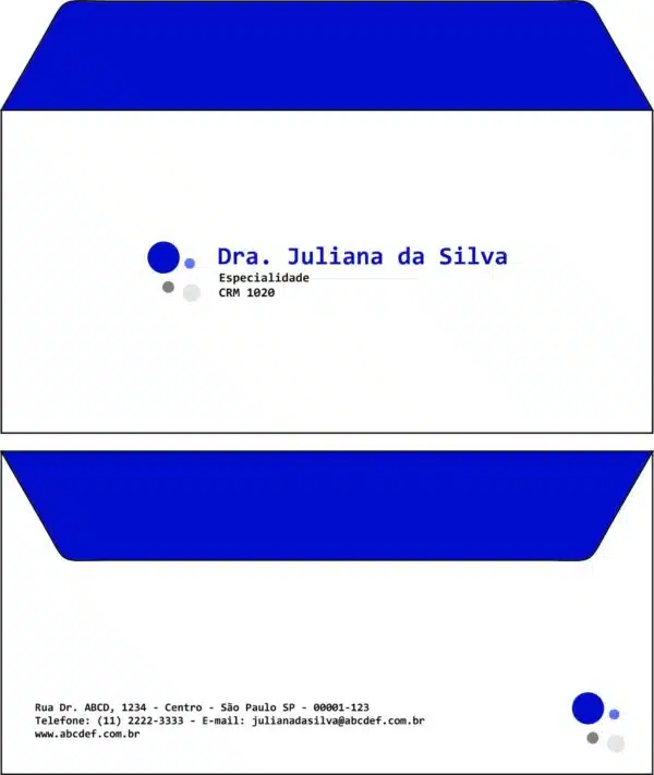 Envelope Ofício (Carta) Clínica Geral Assuã Envelope Ofício (Carta) Clínica Geral Assuã