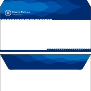 Envelope Ofício (Carta) Clínica Geral Ismaília